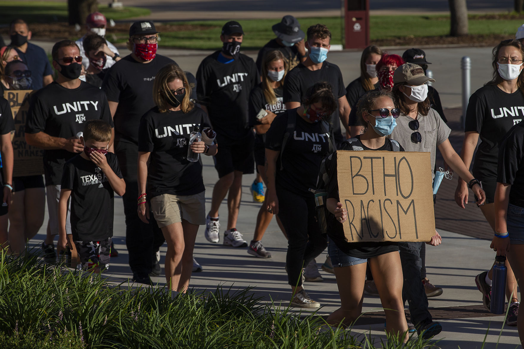 Aggie demonstration